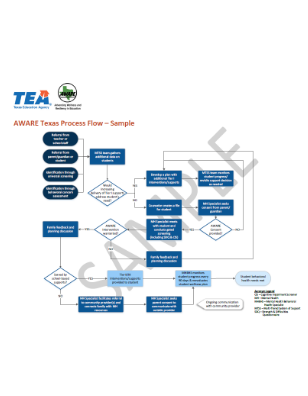 Thumbnail of Sample AWARE Texas Process Flow